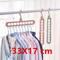 [HOT GELLXKOWOIGHIO 527] Magic Hanger ชั้นวางไม้แขวนเสื้อประหยัดพื้นที่พร้อมพลาสติกแข็งแรงเหมาะสำหรับเสื้อผ้าหนา