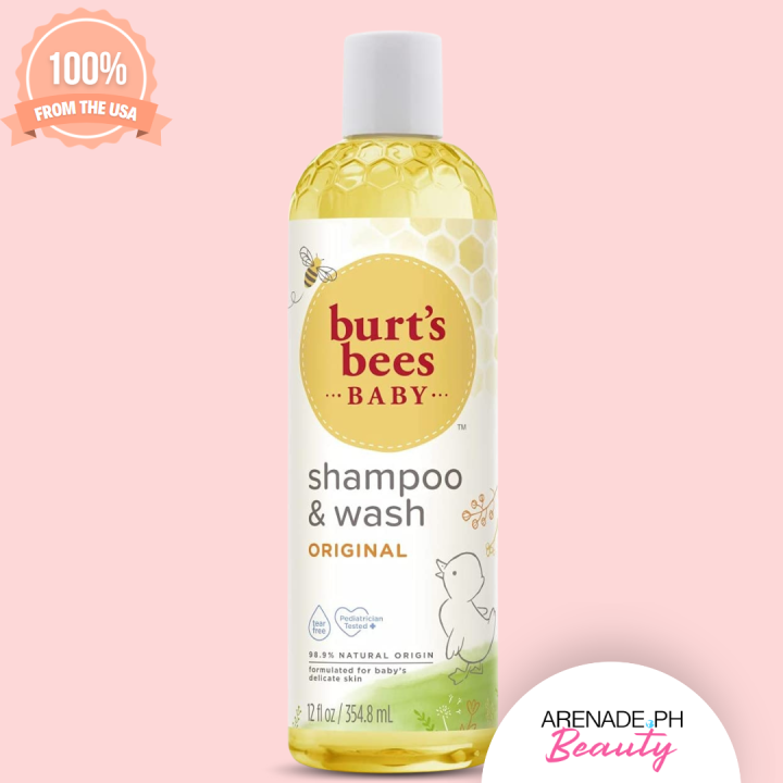 Burt's Bees Baby Shampoo & Wash Formulated For Baby's Delicate Skin
