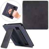 {RUBBIE Shell} Kindle Oasis EReader Stand (7นิ้ว9th Generation และ10th Generation) หนัง PU ป้องกันพร้อมสายคล้องมือ