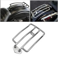 For Harley Sportster XL 883 1200 XL883 XL1200 2004-2012 Luggage Carrier Motorcycle Raider Chrome Luggage Rack Support Shelf