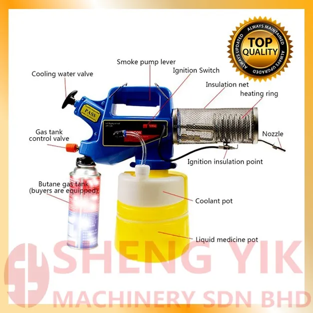 Mini Fogger Thermal Fogging Machine Spray Fumigation Machine For