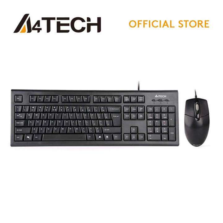 A4Tech KRS8572 USB Keyboard and Mouse Combo Kit Lazada PH
