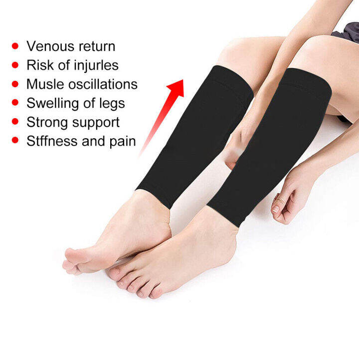 sports-protection-calf-pressure-socks-high-elastic-compression-molding-compression-stretch-socks-calf-socks-thin-leg-stockings