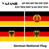 YAZANIE All Size Double Sided German Deutschland Democratic Republic GDR Flag East Germany Banner Germany Eagle Emblem Hawk Flag