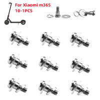 1-10หน่วย M365 Belakang Belakang Roda Skru Bolt Tetap Kit Skru Skuter Elektrik untuk Sesuter Skelektrik M365 Xiaomi