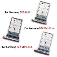 ใหม่สำหรับ Samsung S22 / S22 Plus/ S22 Ultra Micro Nano Dual SIM Card ผู้ถือถาดผู้ถือ Adapter Socket