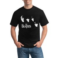 เสื้อยืดฤดูร้อนThe Beatles Rock Band กราฟิกใหม่ฤดูใบไม้ผลิและฤดูร้อนโมเดลระเบิดได้เสื้อยืดอินเทรนด์เสื้อยืดพิมพ์ลาย