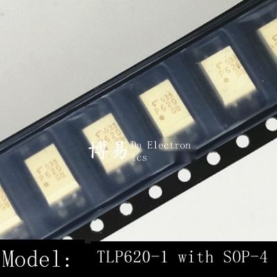 10ชิ้นใหม่เดิม TLP620 TLP620-1 TLP620GB SMD SOP-4นำเข้าสีขาวสีดำ