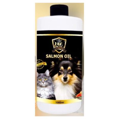 Young Zero น้ำมันปลาแซลมอนแท้ 100% สำหรับสุนัข แมว Salmon Oil ขนาด 1000 ml.