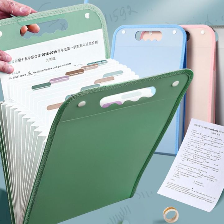 hot-durable-file-folder-organization-plastic-examination-paper-document-accordion-organizer