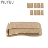 Wuyuu 10pcs Urinary Bag Elastic Band Hook Loop Fasteners Urine Fixation Strap ZMN