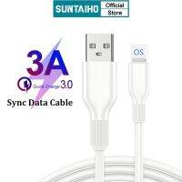 Suntaiho 3A สาย USB ไมโคร USB ชนิด C USB Samsung Galaxy S10สายเคเบิลสำหรับชาร์จซิงค์ข้อมูลอย่างรวดเร็วสำหรับ USB OS 11 12 13 14