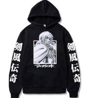 Japan Anime Berserk Griffith Manga Hoodies Sweatshirt Loose Long Sleeve Oversized Pullover Harajuku Hip Hop Streetwear Tops Size Xxs-4Xl