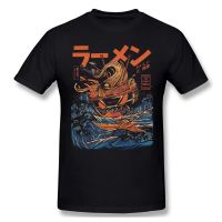 Humor The Great Ramen Off Kanagawa Funny  New Arrival TShirt Cool Unique Design  Cotton For Men Shirt