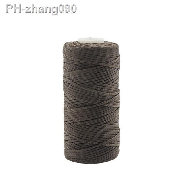 50m-0-8mm-thickness-waxed-thread-for-leather-waxed-cord-for-diy-handicraft-tool-hand-stitching-thread-flat-waxed-sewing-line