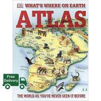 (Most) Satisfied. หนังสือภาษาอังกฤษ WHATS WHERE ON EARTH ATLAS: THE WORLD AS YOUVE NEVER SEEN IT BEFORE!