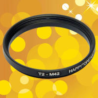 T T2 Male to M42 Female T T2(42mm 0.75mm thread pitch) - M42(42mm 1mm thread pitch) 42mm Coupling Ring Adapter Adaptor