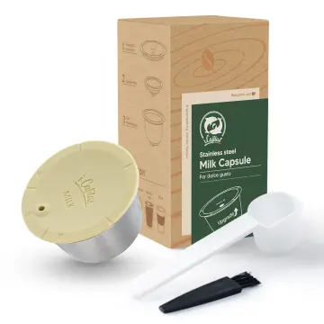 Reusable Dolce Gusto Coffee Capsules Milk Filter Pods & stainless