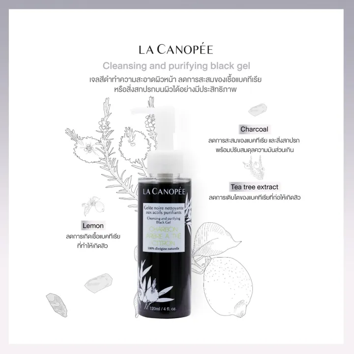 La Canopee Black Gel