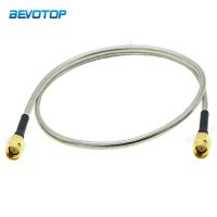 RG402 SMA Male to SMA Male Plug Semi-Flexible Silver RG402 Cable High Frequency Test Cable 50ohm 6GHz RF Coaxial Cable Pigtail