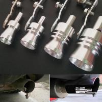 GM turbo sound whistle car tuning device exhaust pipe turbo sound whistle for Renault megane 2 3 duster/logan/captur C6 C8 Fiat