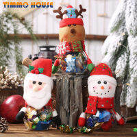 [Timmo House]New Christmas Creative Hanging Hand Candy Jar Decorations For Home Children New Year Gifts