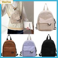 WENYOU สีทึบ การเดินทาง เล็กไปหน่อย กระเป๋าถือ Bookbags นักเรียน เป้สะพายหลัง กระเป๋าเป้สะพายหลังขนาดเล็กสำหรับผู้หญิง