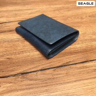 Bóp ví nam da bò thật SEAGLE dáng ví gấp 3 nhỏ gọn S1V14 có sức chứa khủng thumbnail