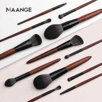 MAANGE 1112Pcs High Quality Makeup Brush Set Foundation Powder Blending Shadow Bend Eye Liner Base Cosmetic Brushes Maquiagem