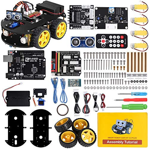 Intelligent Tracing Smart Car Chassis Kit Trace Intelligent Track Line Car 