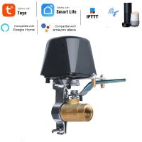 Tuya Water Valve Gas Shutoff WiFi Controller Support Alexa Google Assistant Smart Wireless Control Smart Life App Plumbing Valves