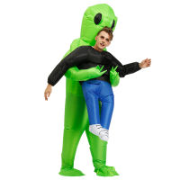 Bazzery อะนิเมะปาร์ตี้เครื่องแต่งกาย Inflatable Alien เครื่องแต่งกายเครื่องแต่งกายเครื่องแต่งกาย Monster Mascot ชุดฮาโลวีนสำหรับ Man Woman เด็กผู้ใหญ่