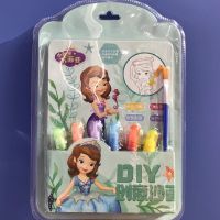 girls frozen Sand Painting Set boys Mickey Drawing Toys Girls Handmade DIY Color Sand Toys