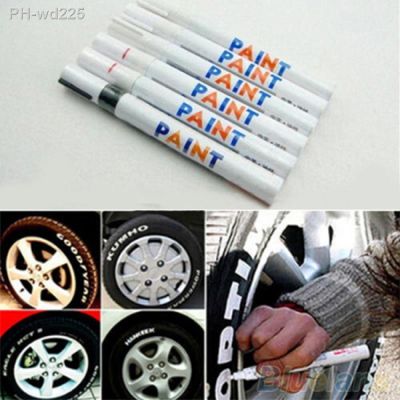 12 Colors graffiti marker Waterproof Car Tyre Tire Tread Rubber Metal Permanent Paint Marker Pen Car Care Car Products