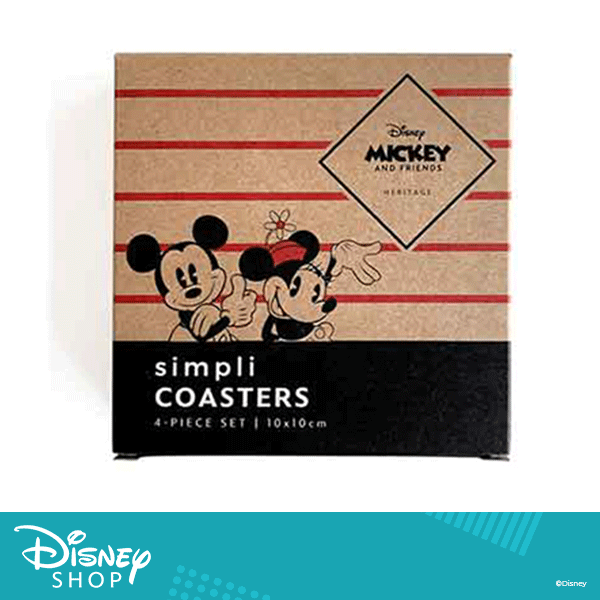 Simpli Disney Home Collection Mickey Cork Coasters