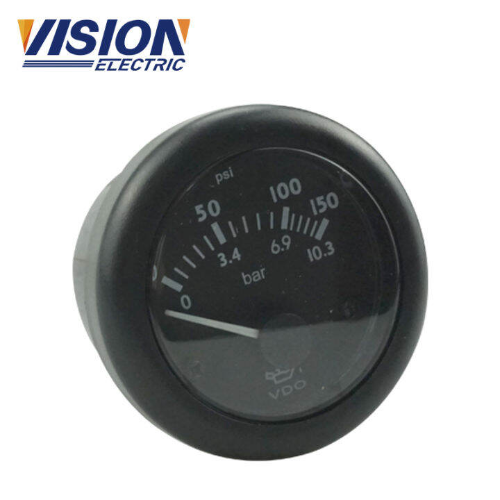 12v 24v VDO Gauge Optional Diesel Engine 52mm VDO Oil Pressure Gauge