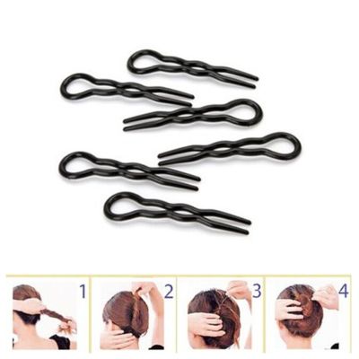 【CW】 3Pcs Fast Hair Braid Twist Styling Clip Pin Bun Maker Hot Sale
