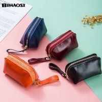 ■✑ Leather Purse Mini Zero Wallet Multifunctional Zero Money Bag Womens Simple Storage Mens Coin Bag Wallet Bag Handbag Wholesale