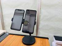 Double Phone Holder Multifunctional Bracket of Desktop ขาตั้งโทรศัพท์มือถือบนโต๊ะได้พร้อมกัน 2 เครื่อง