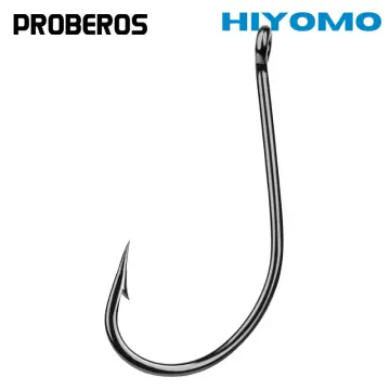 100pcs/lot Long Shank Hooks For Fishing High Carbon Steel Hooks 2