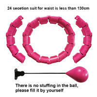 24 Section Adjustable Sport Hoops Abdominal Thin Waist Exercise Detachable Hoola Massage Fitness Hoop Training Weight Loss -40