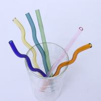 Smoothies Juice Drinks Eco Friendly Clear Individually Wrapped Straws Glass