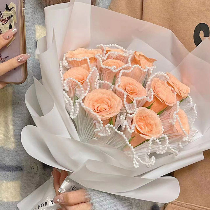 xmds-diy-ดอกกุหลาบปลอม-ดอกไม้งานแต่งงาน-ช่อดอกไม้สำหรับเจ้าสาว-ดอกไม้ตกแต่งบ้านอุปกรณ์จัดงานแต่งงาน-ดอกไม้ประดับ