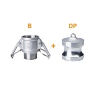 DN25 1 "Type B/c/d + Dp/e/f Type DC + E/f Camlock Fitting Adapter 304ตัวเชื่อมต่อสแตนเลส Quick Release Coupler