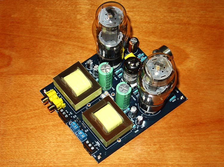 Audio 6N2+6P13P Vacuum Tube Amplifier Class A Single-Ended Amp Board DIY Kit 