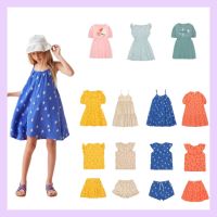 2022TC spring and summer childrens dress casual vest short skirt suit girls shirt T-shirt top shorts