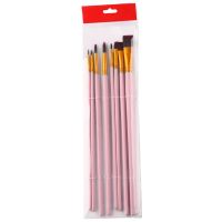 8 Pieces Premium Paint Brush Pro Paint Brush Ideal for DIY Watercolor Painting