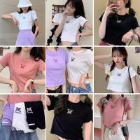 ?​พร้อมส่ง​?​เสื้อยืดคอกว้าง แขนสั้น ผ้านิ่มใส่สบายมาก