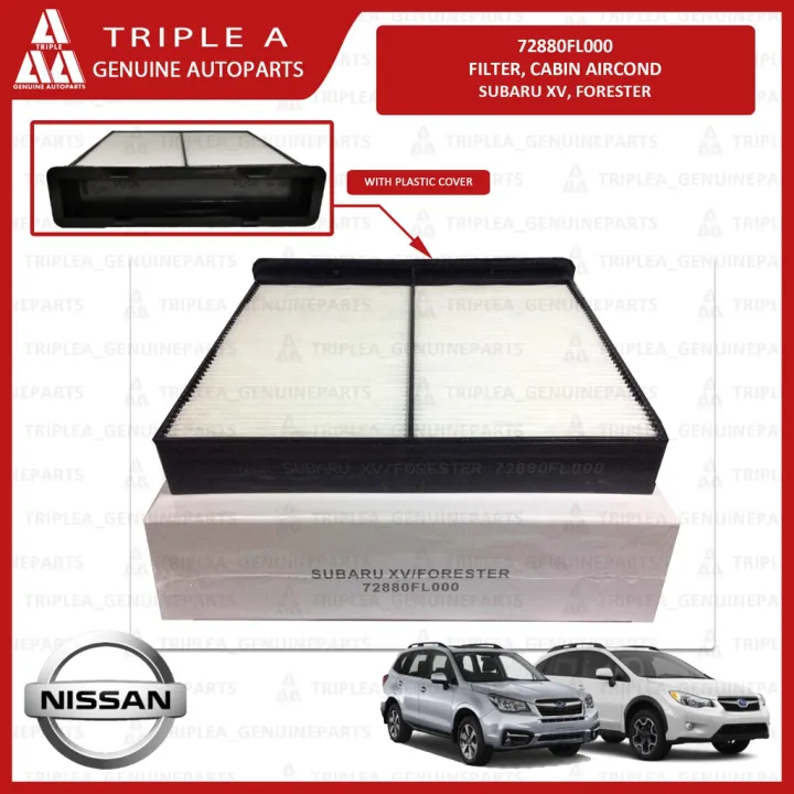 72880FL000 Cabin Air Filter Subaru XV, Forester Air Conditioner Filter ...