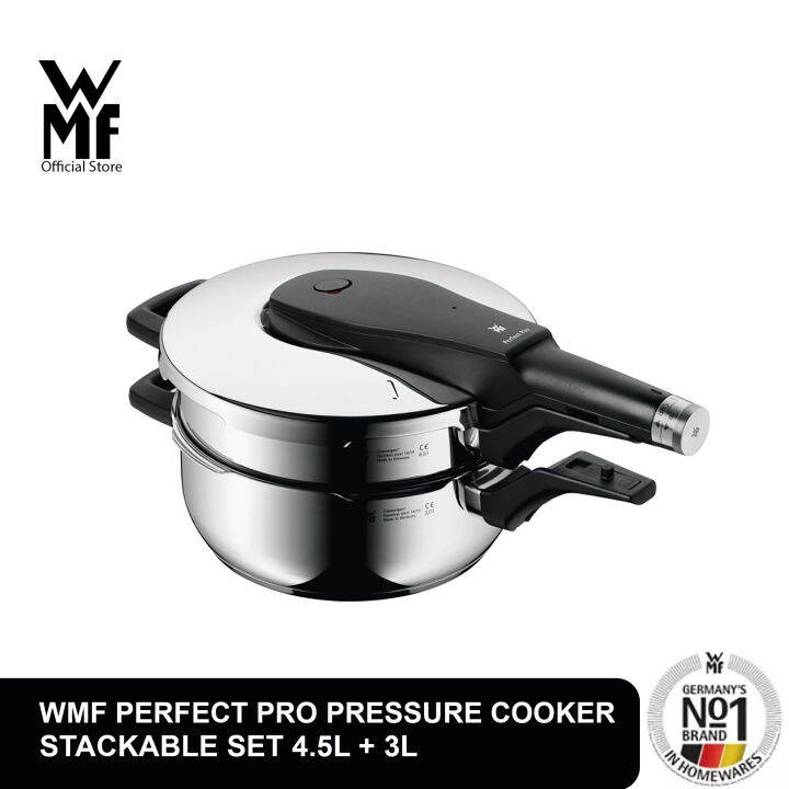 WMF Perfect Pro Pressure Cooker Stackable Set 4.5L+3L 0796279999